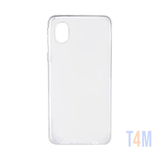 Funda de Silicona Suave para Samsung Galaxy A01 Core Transparente